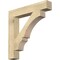 Ekena Millwork Balboa Block Rough Sawn Bracket, Douglas Fir, 6"W x 38"D x 38"H BKT06X38X38BOA05RDF - alternate 1
